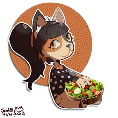 Cat 🐈🥗 (D.Burch) :paw: