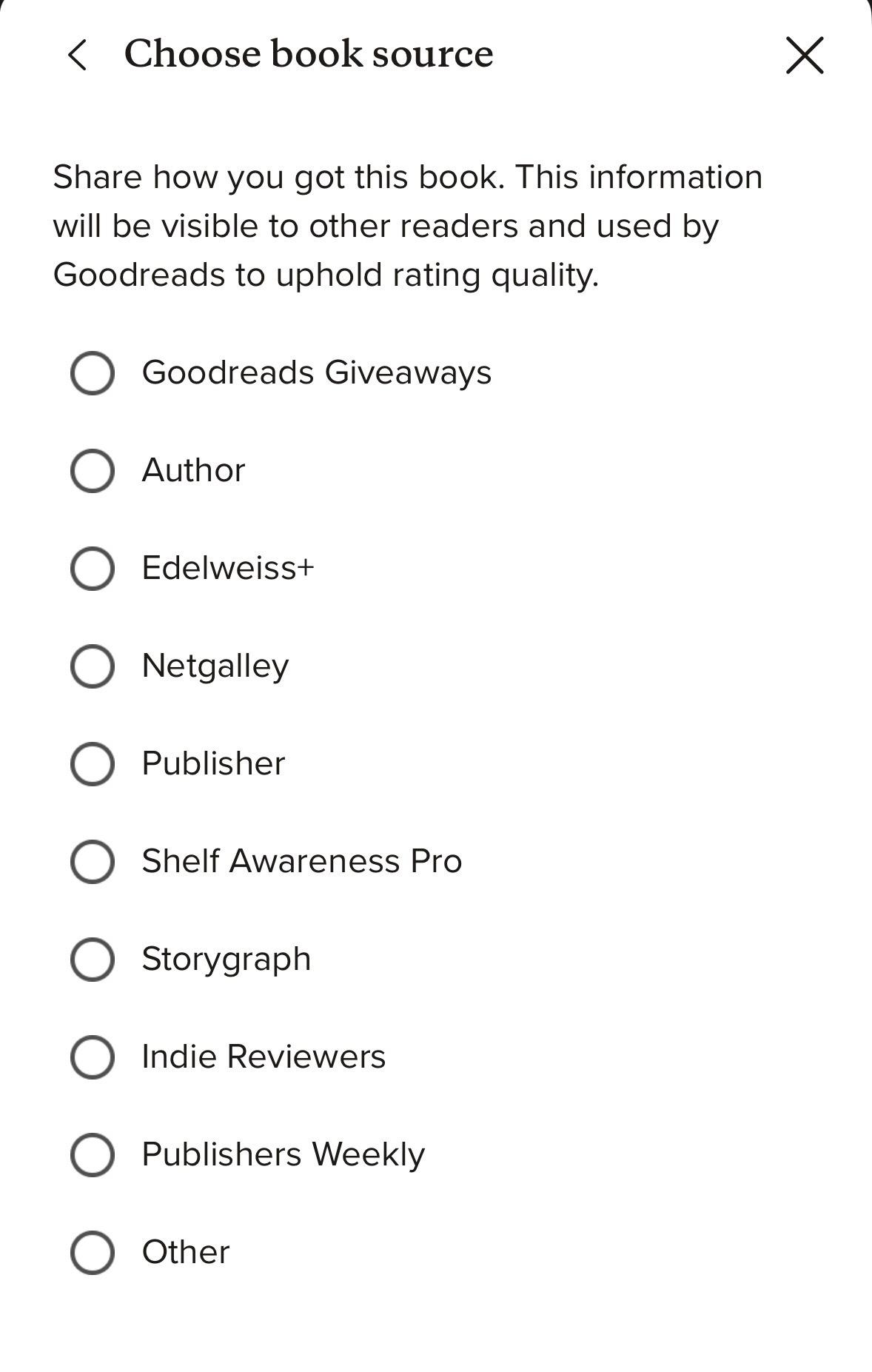 Goodreads