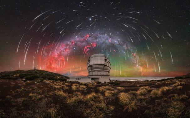a stunning photo of the vibrant milky way in a star studded sky
