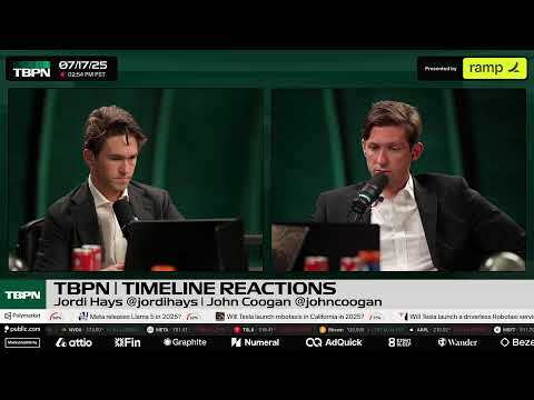 TBPN | Thursday, July 17th - TBPN | Thursday, July 17th