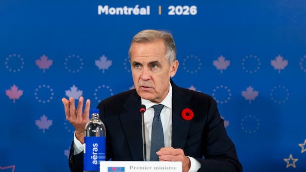 Carney points to EU's strong belief in democracy as political winds shift for 2 largest members | CBC News
