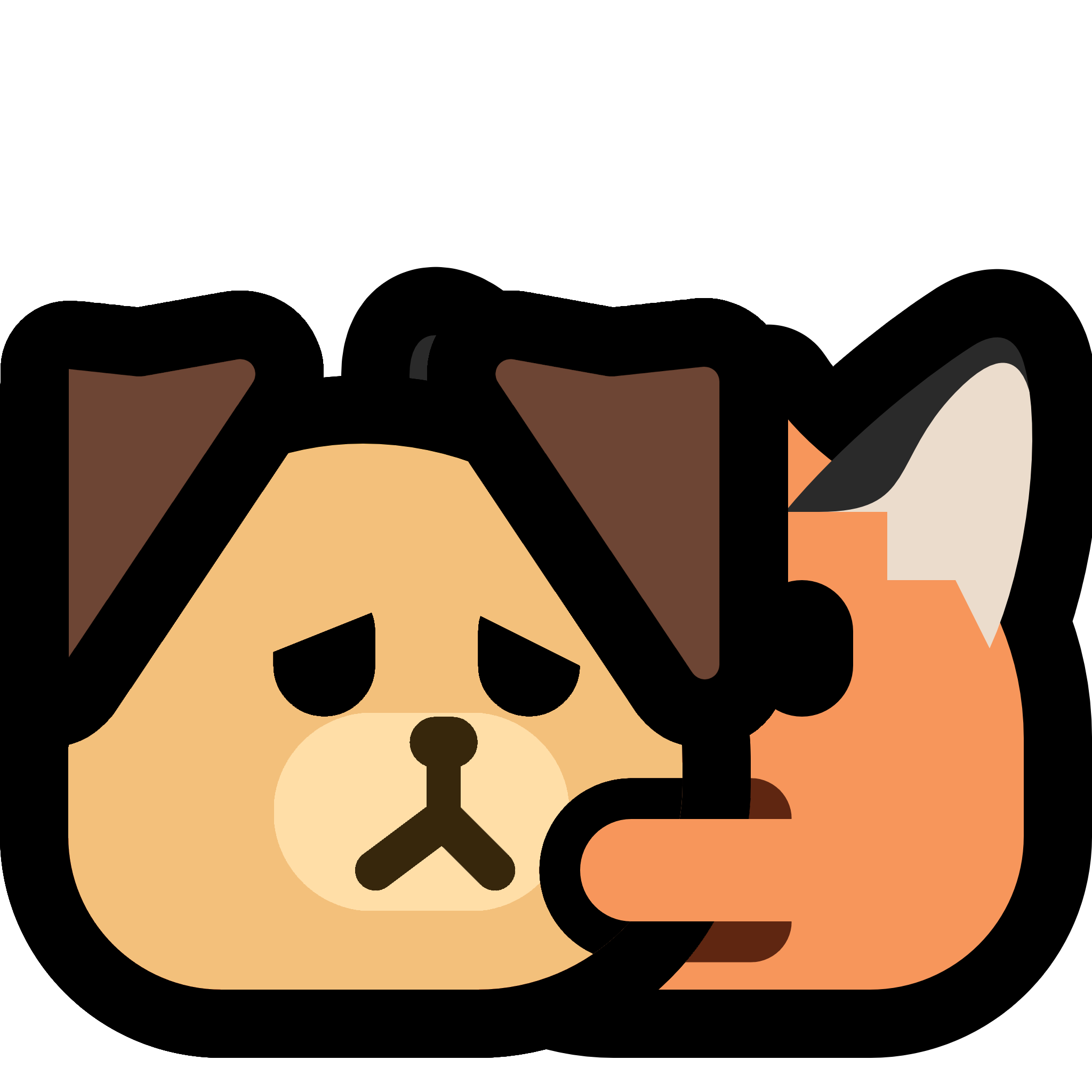 :neofox_hug_dog_sad:
