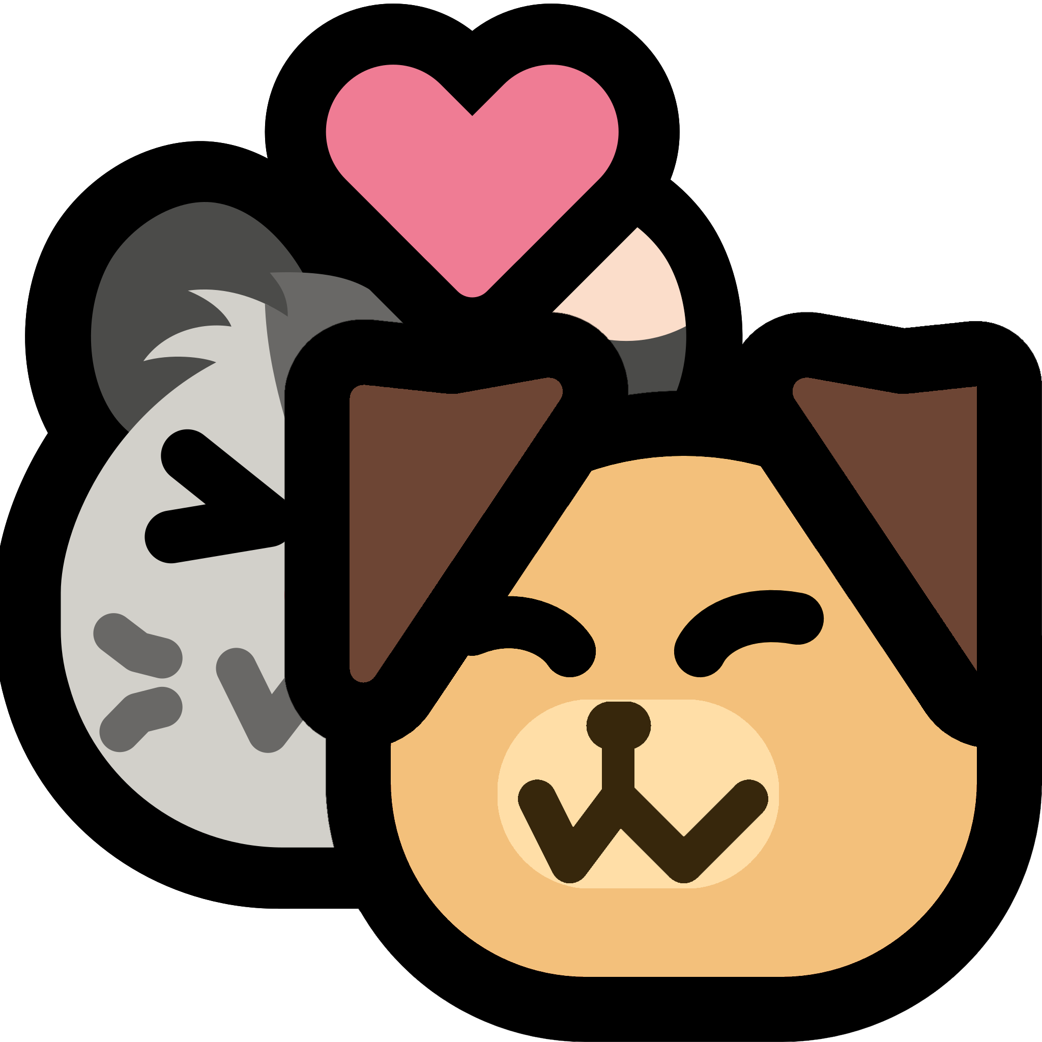 :neodog_snuggle_possum: