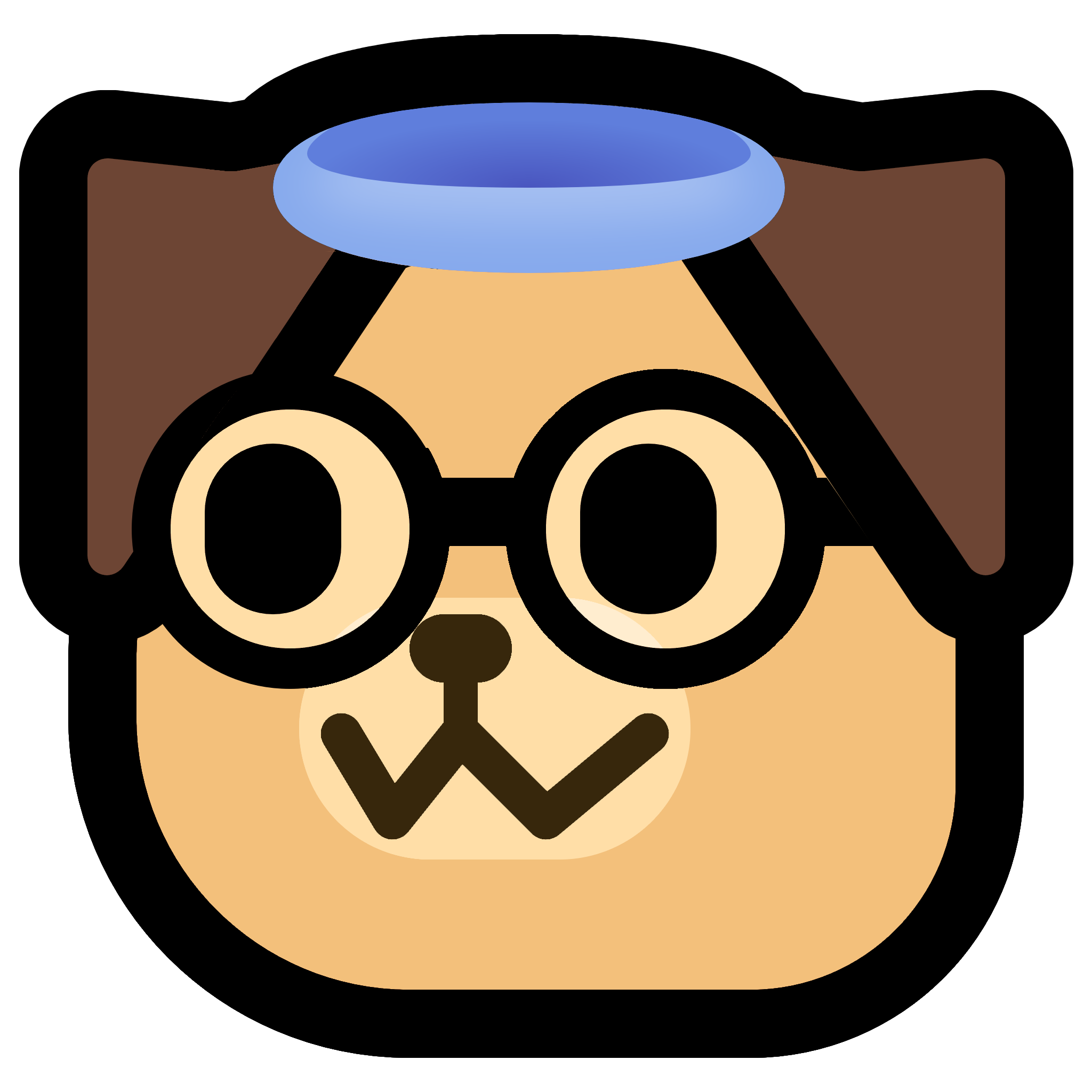 :neodog_glasses_angel: