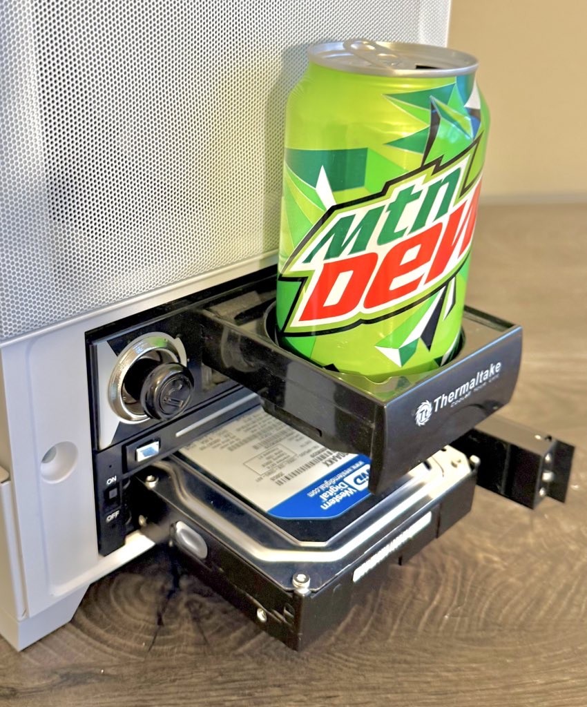 thermaltake x ray cigarette adaptor beverage holder SwiftOnSecurity: 