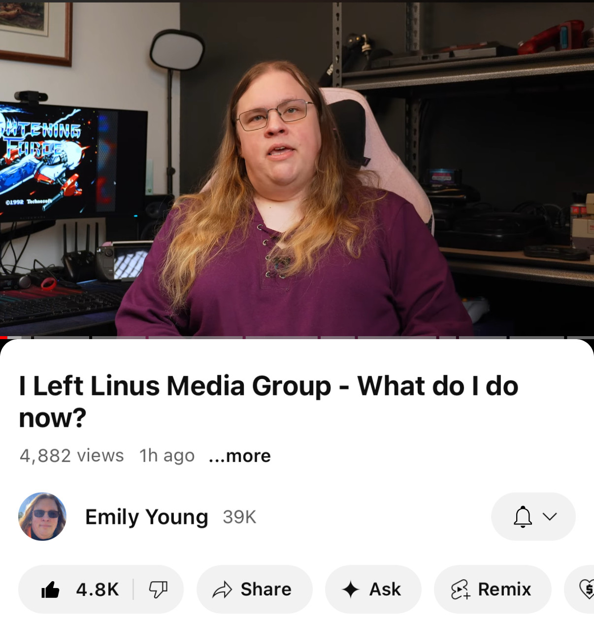 Posted media