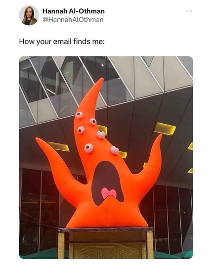 Hannah Al-Othman
@HannahAlOthman
How your email finds me:
