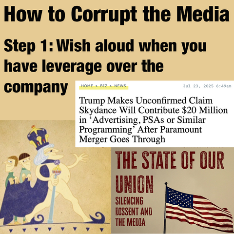 Wish aloud when you have leverage over the company