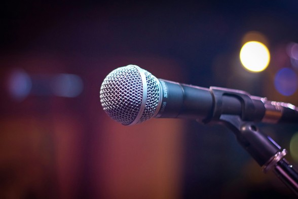 Image of a microphone.