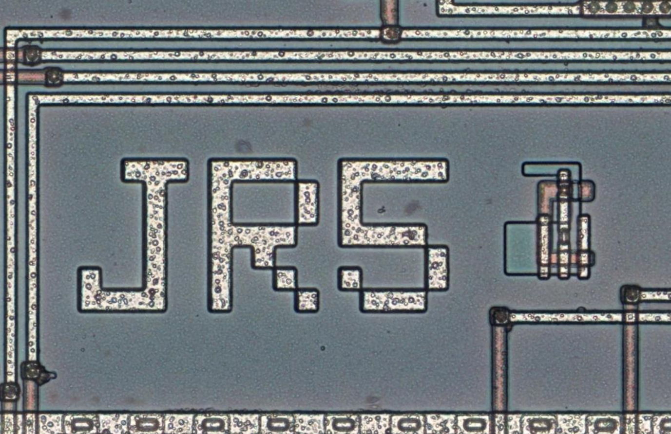 A snippet showing the die ID.