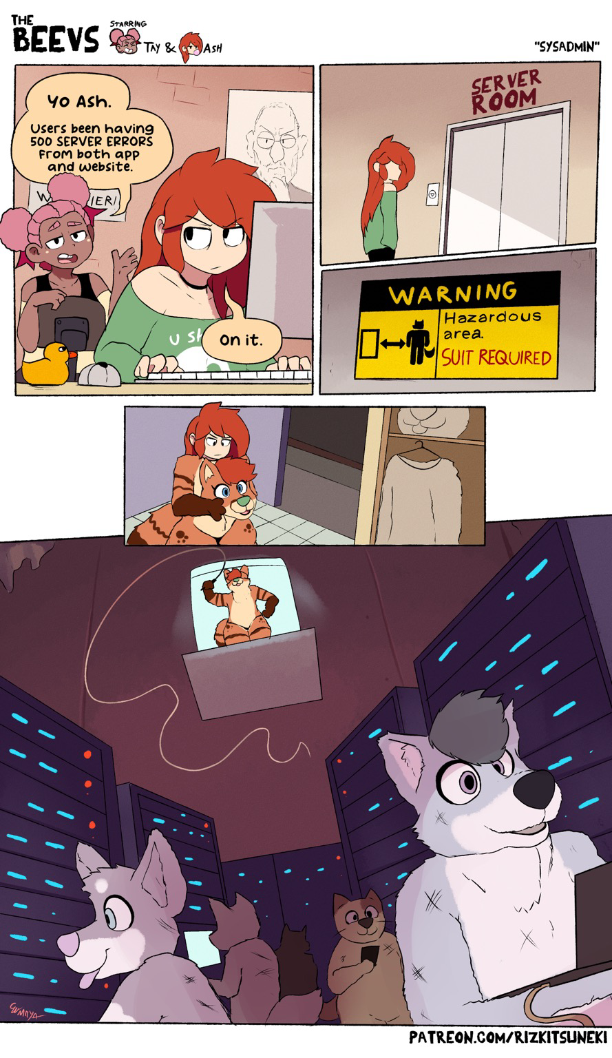 furries run the internet comic