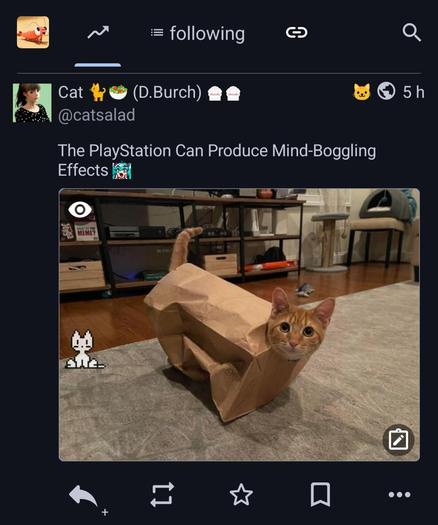 Posted media