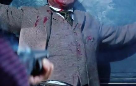 Close up of a man's wasitcoat that has no holes in it at all.