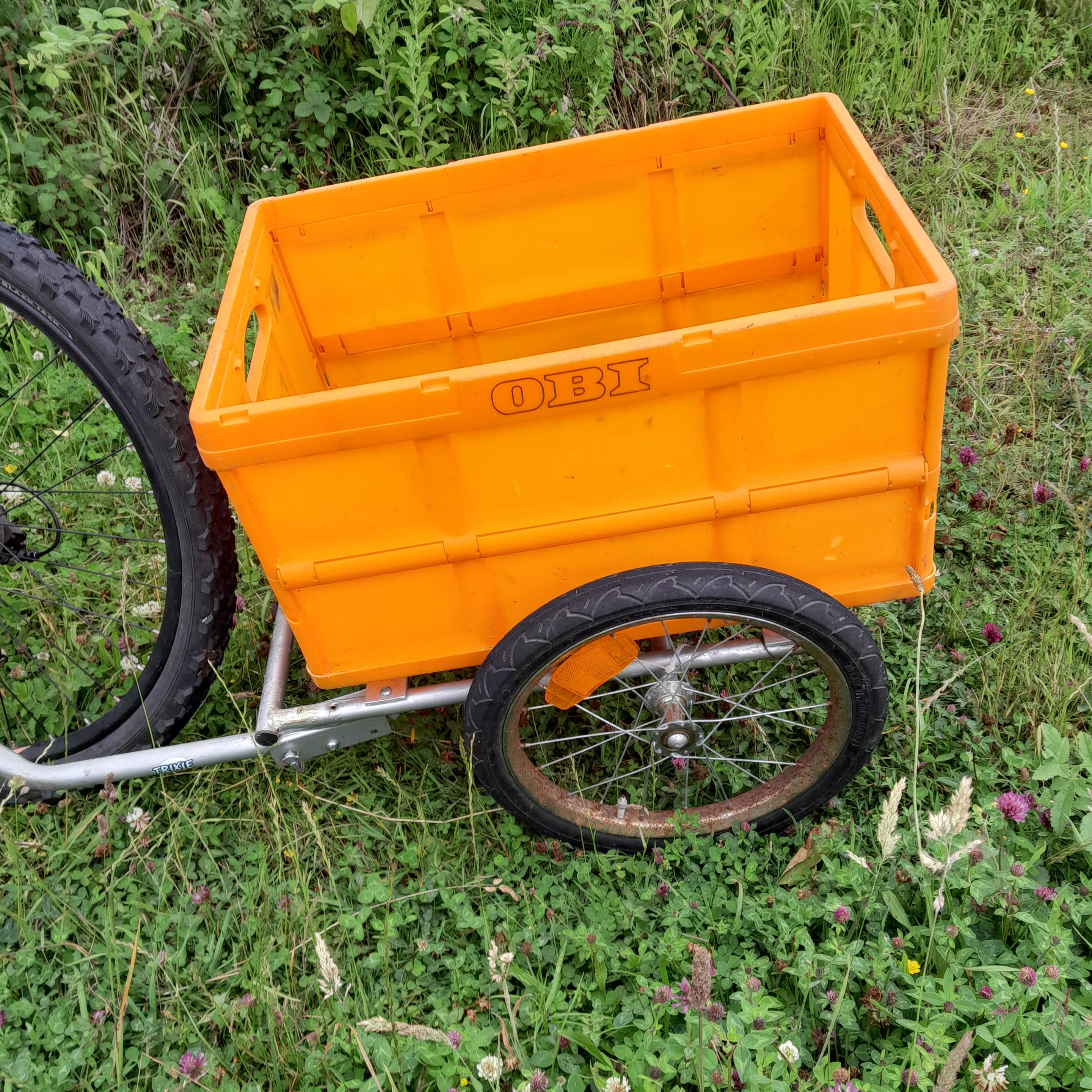 milk crate trailer