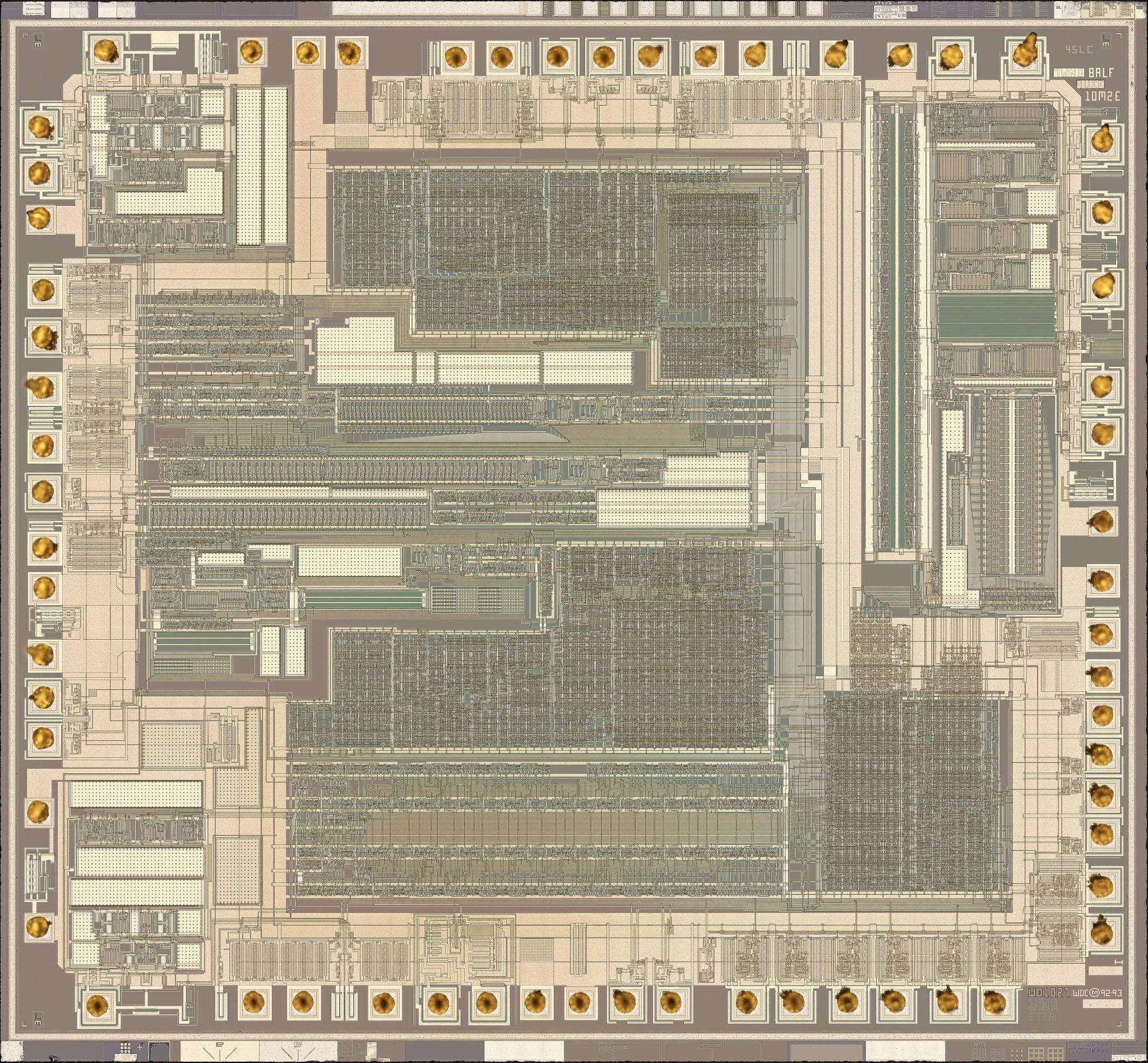 Die overview shot