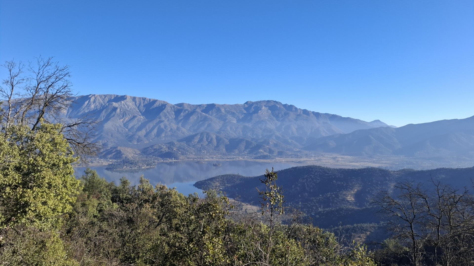 Lake view from the mountain