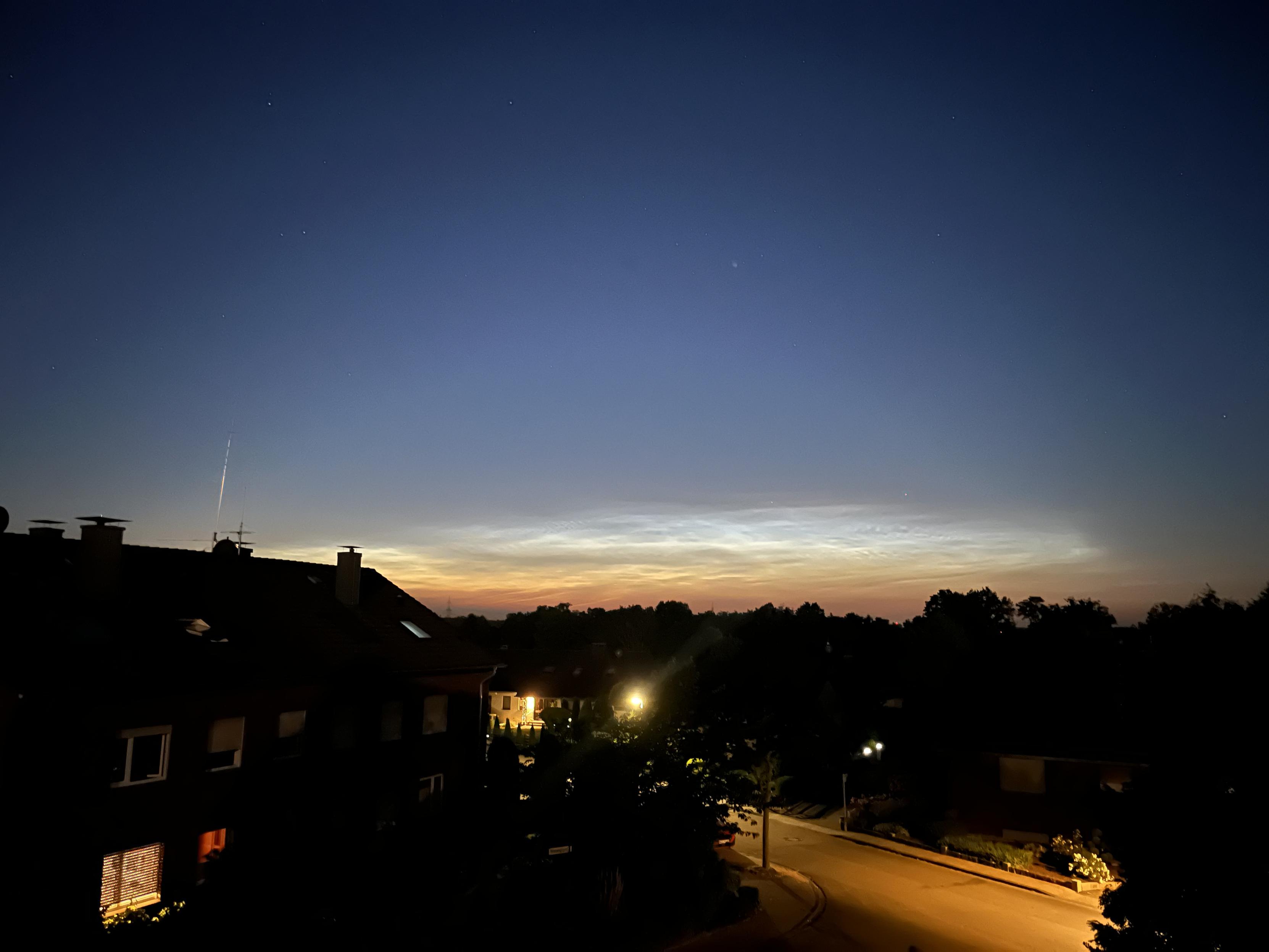 Nachtleuchtende Wolken