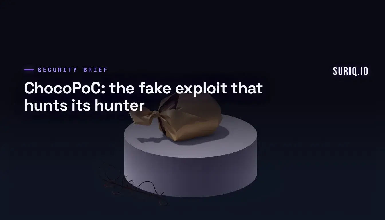 A wrapped confection on a pedestal with sharp hooks emerging from under its peeled foil