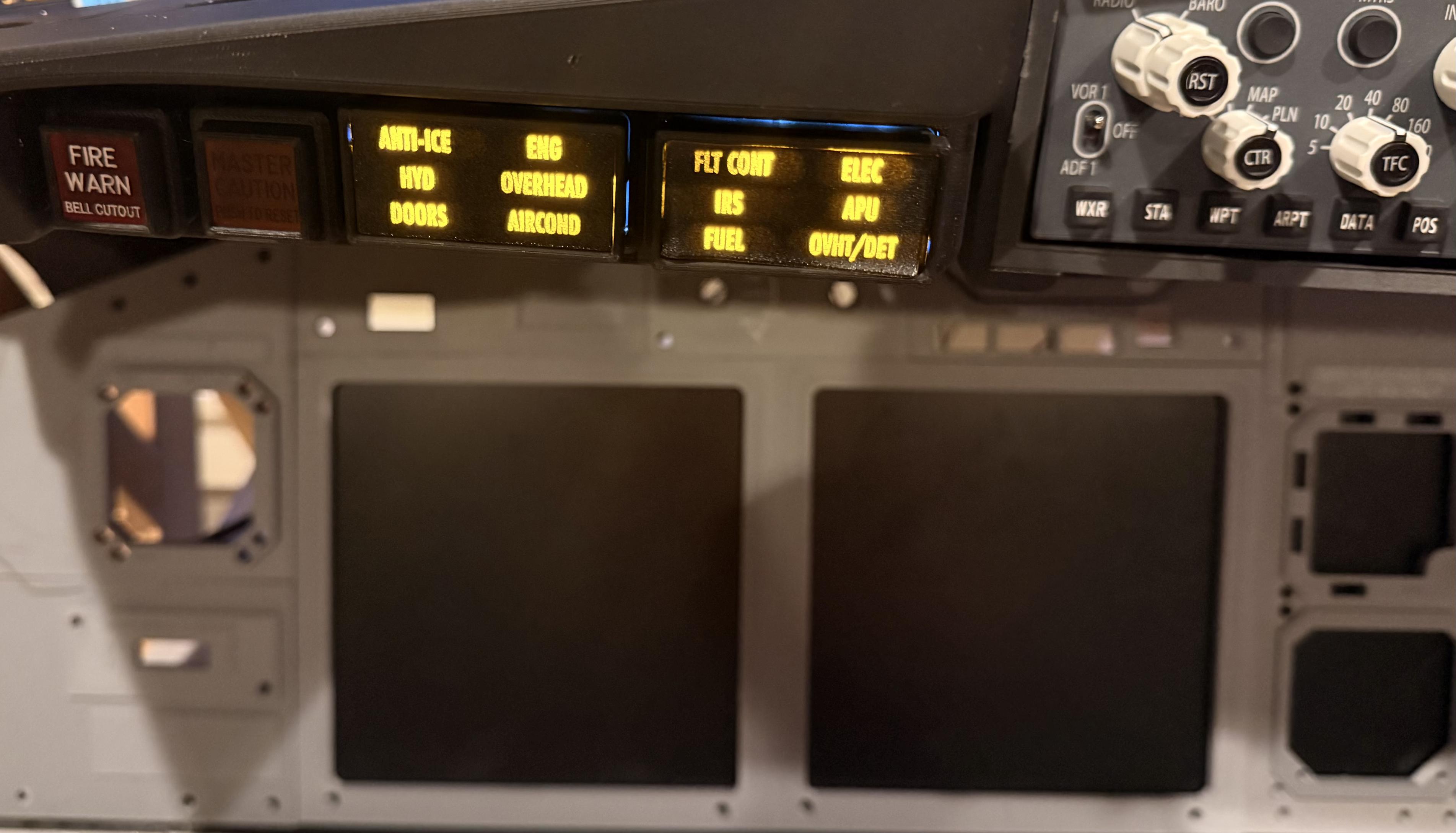 737-800 home made mip and annunciators