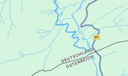 Map showing the Smuggler's Way trail