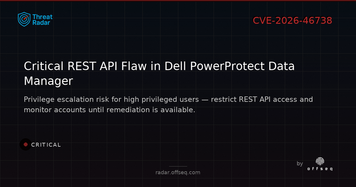 Critical threat: Dell PowerProtect Data Manager, versions prior to 20.2.0.0, contain(s) an Improper Input Validation