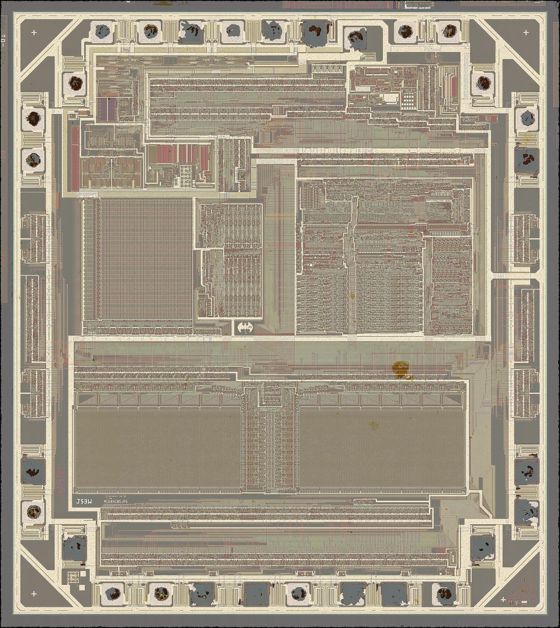 Die overview shot