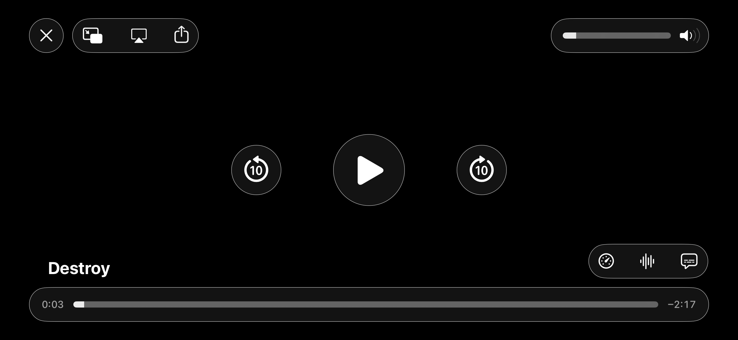 Dark Matter Trailer 2 with #liquidAss buttons overlay.