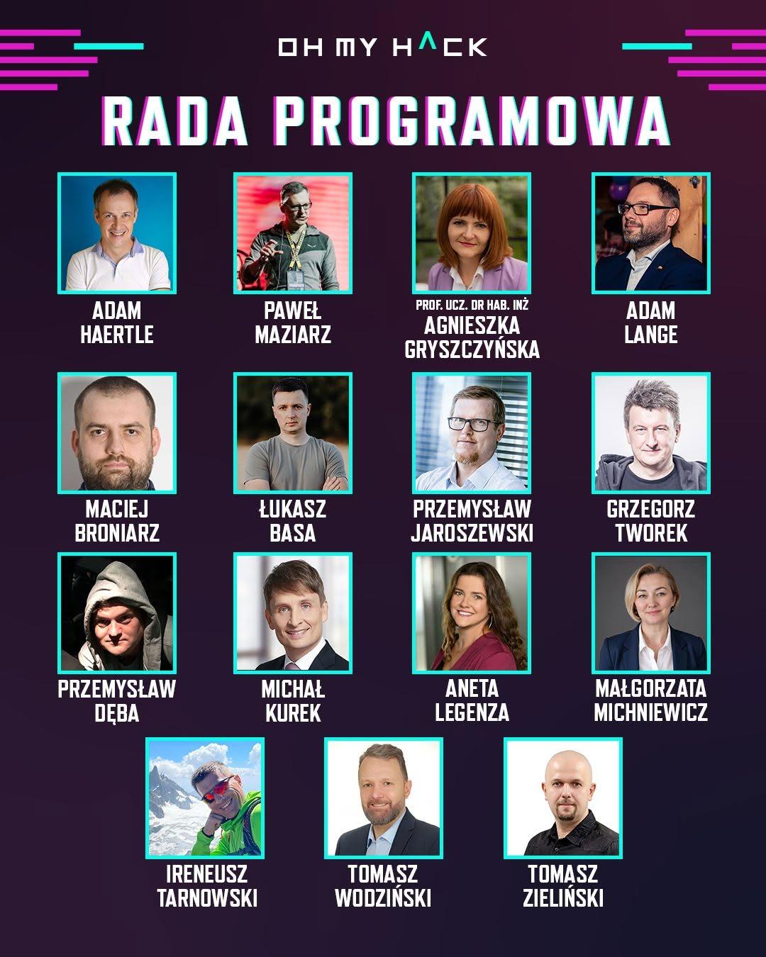 Rada Programowa tegorocznej edycji OMH