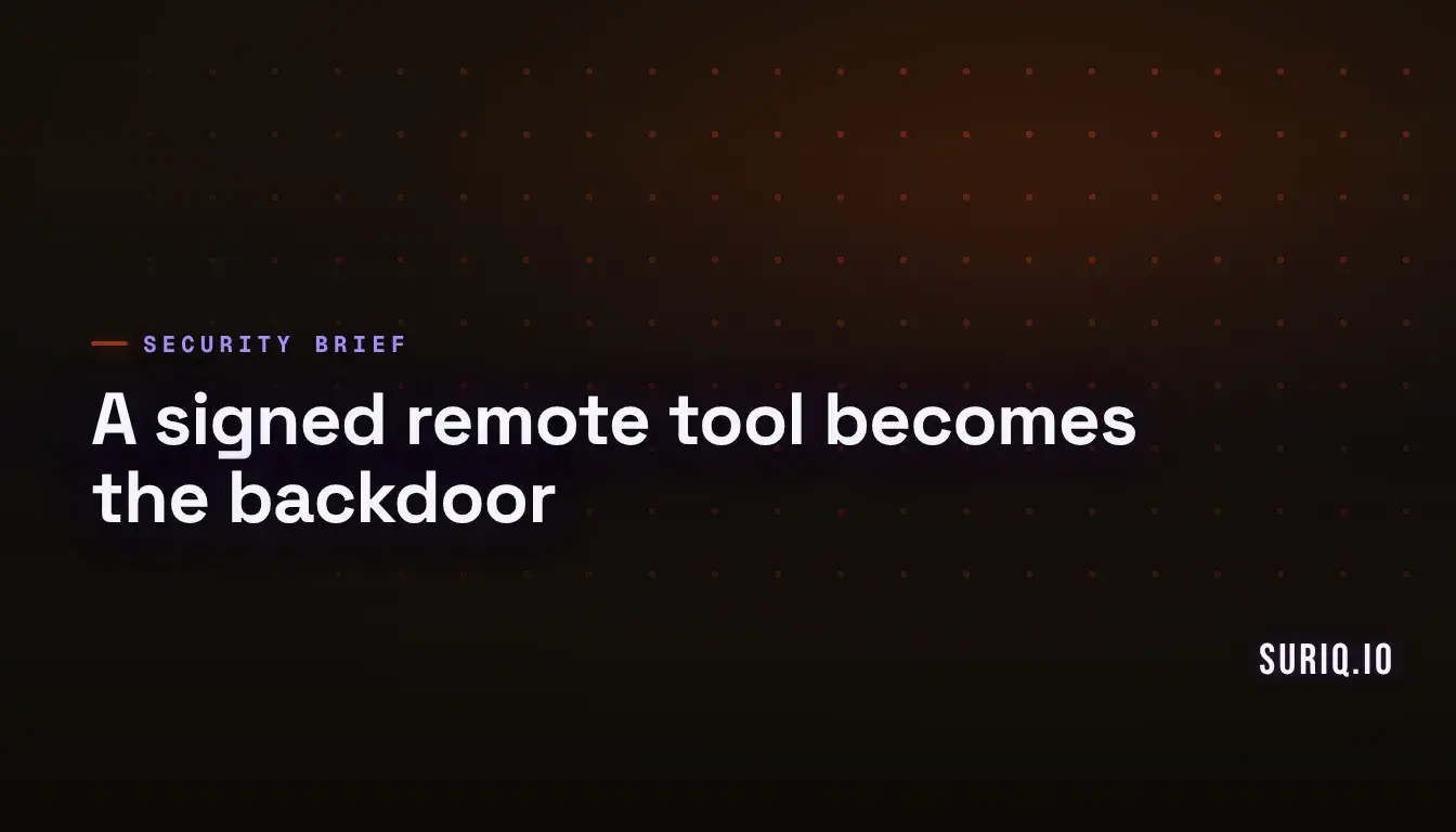 A trusted seal on a door hiding a dark passage into a server room