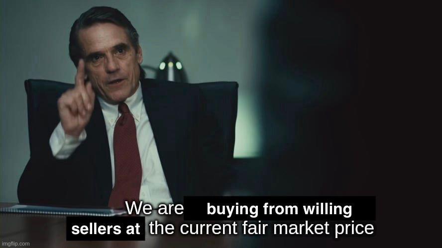 We
