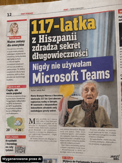 Posted media