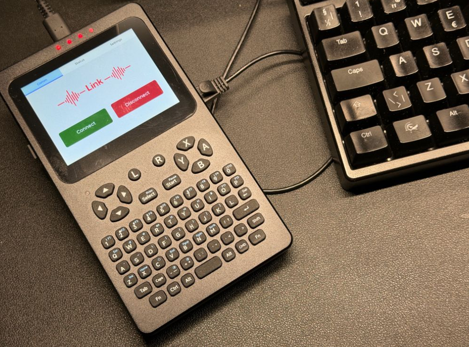 Waveshare PocketTerm 3.5 with LVGL v9.6.0 user interface