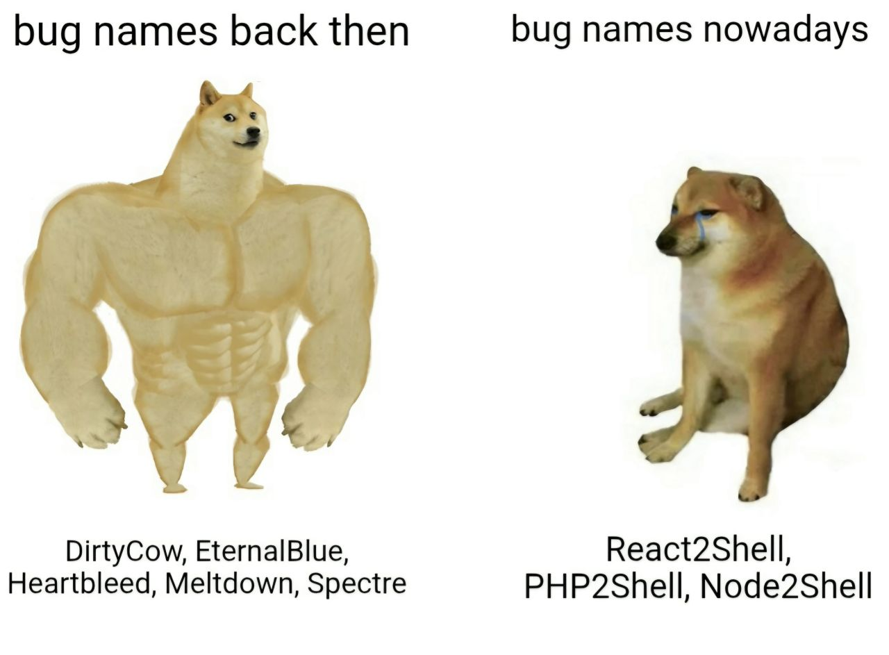 comparing past vuln name, to today naming