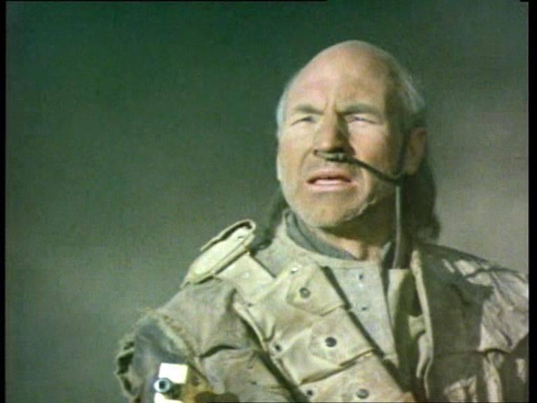 Patrick Stewart as Gurney Halleck in David Lynch’s Dune